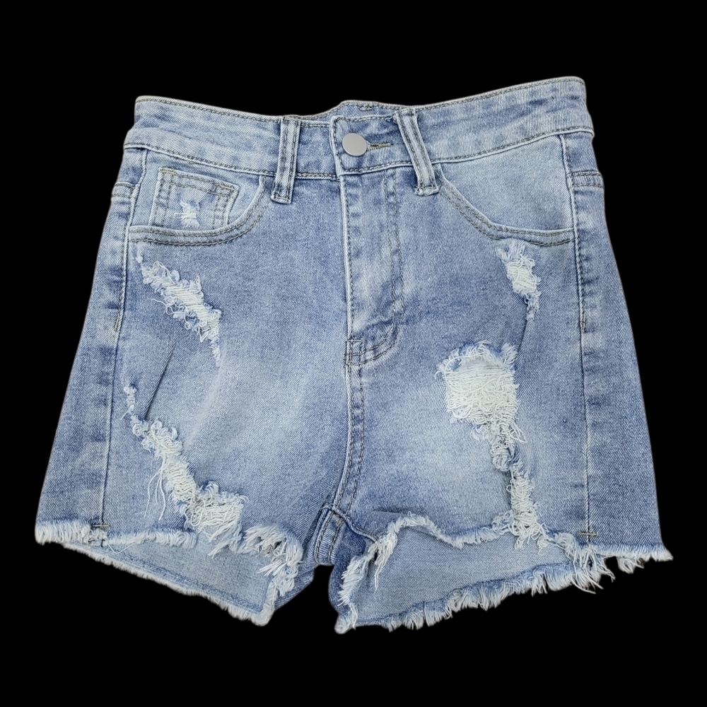 2/$20 Y2K Blue Denim Jeans Short85% Cotton Size: 24"